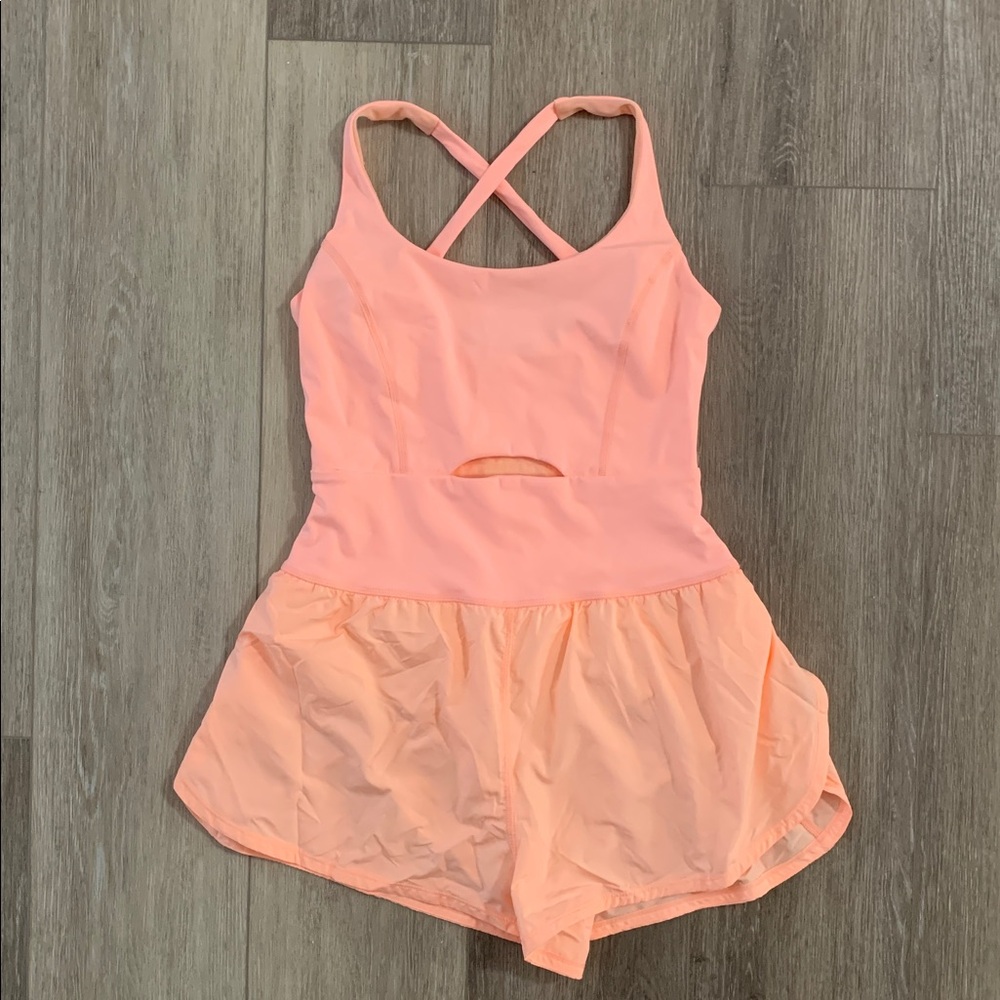 FP MOVEMENT Righteous Runsie NWT Pastel Peach - Picture 4 of 8
